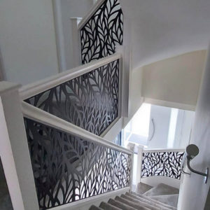 Metal Staircase Panels Fronds