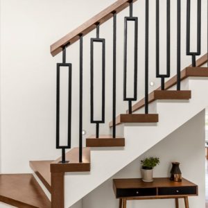 Modern Stair With Custom Rectangle