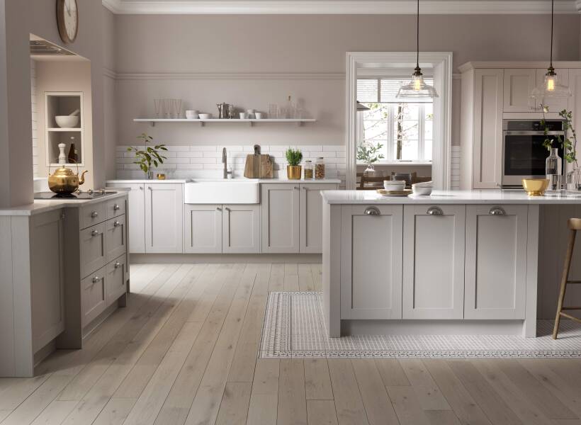 Shaker Forest Classic Shadow Grain Kitchen