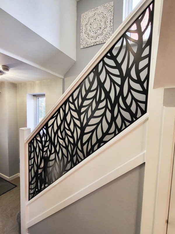 Staircase Makeover Panels Frond